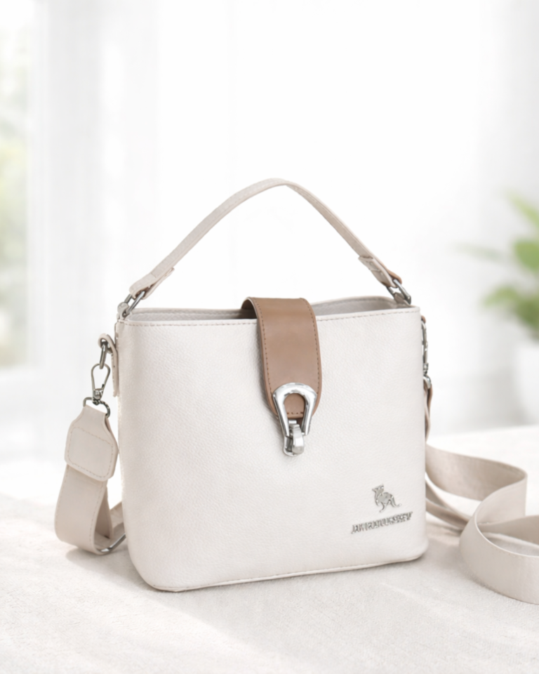 Elegant White Handbag ₹899